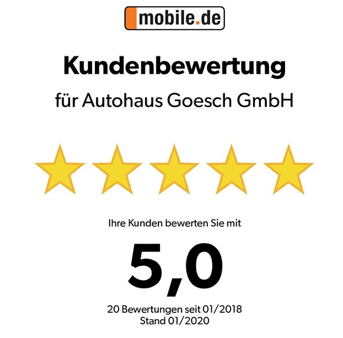 mobile.de Wir wurden ausgezeichnet !